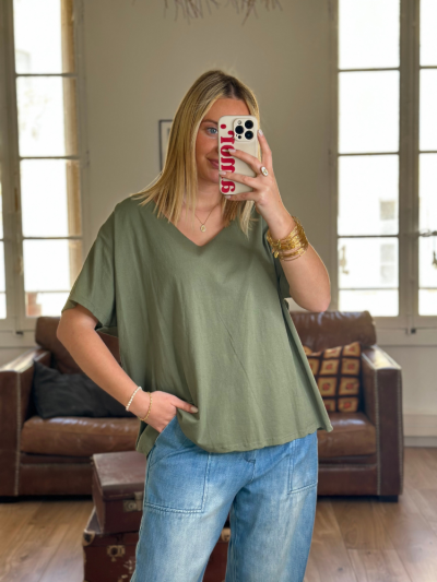 T-shirt TILLY kaki
