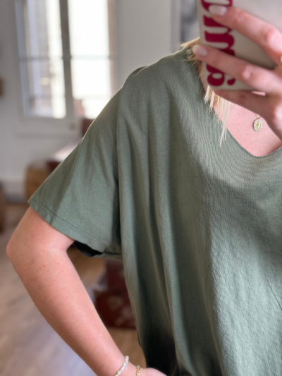 T-shirt TILLY kaki