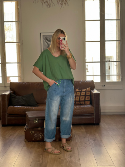 T-shirt TILLY vert 2