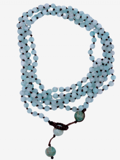 Ras de cou CLARA amazonite