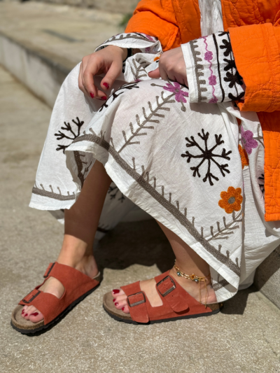 Sandales JOY rouille