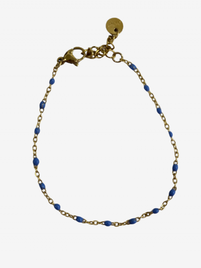Bracelet PEARL bleu jean