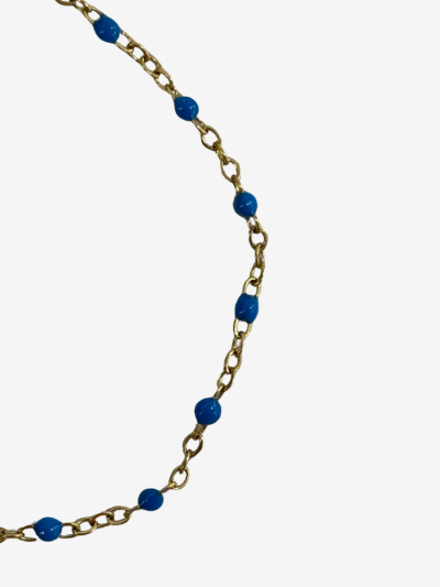 Bracelet PEARL bleu roi 2