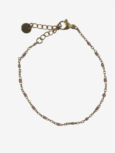 Bracelet PEARL rose poudré