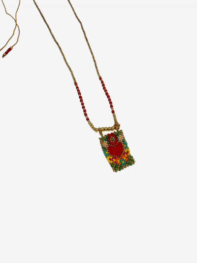 collier CODY multi rouge