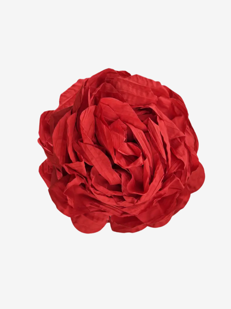 Broche ROSITA rouge
