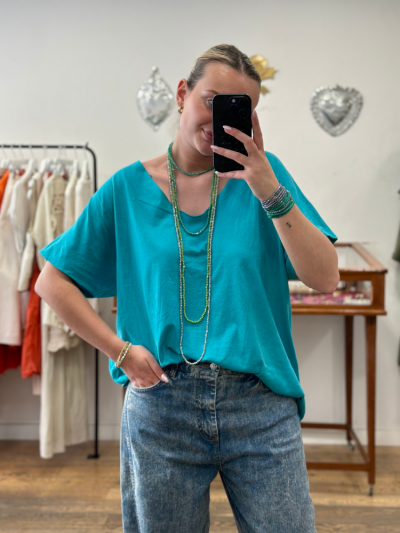 T-shirt TILLY turquoise