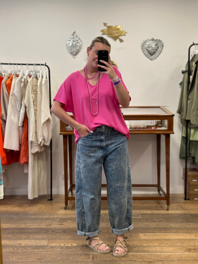 T-shirt TILLY fuchsia 2