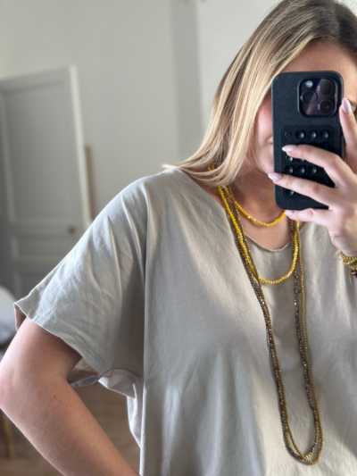 T-shirt TILLY mastic