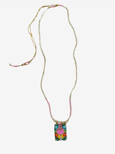 collier CODY multi rose