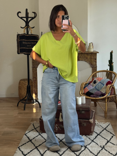 T-shirt TILLY anis 2