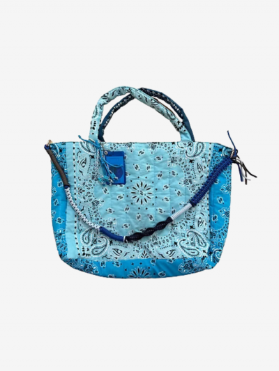 Cabas patch bleu jean... 2