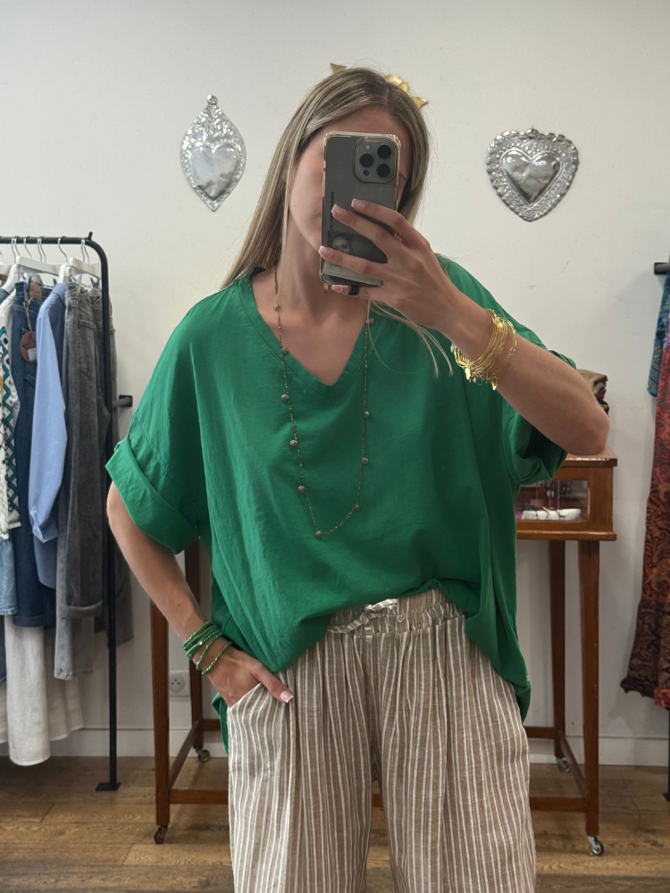 T-shirt TINA vert