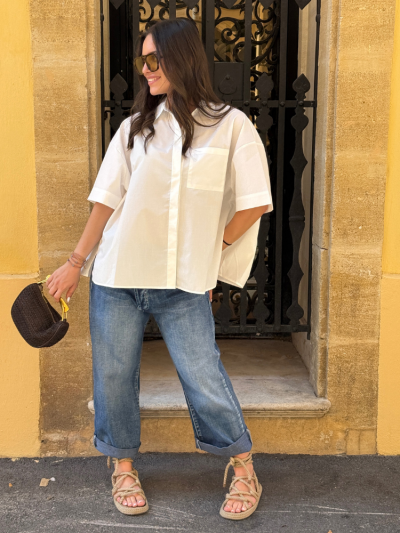 Chemise CELESTE blanc