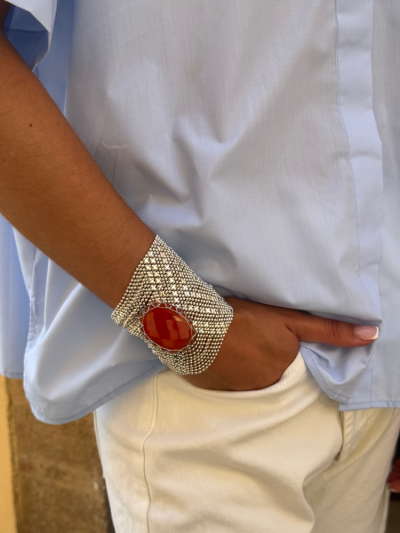 Manchette OSIRIS cornaline