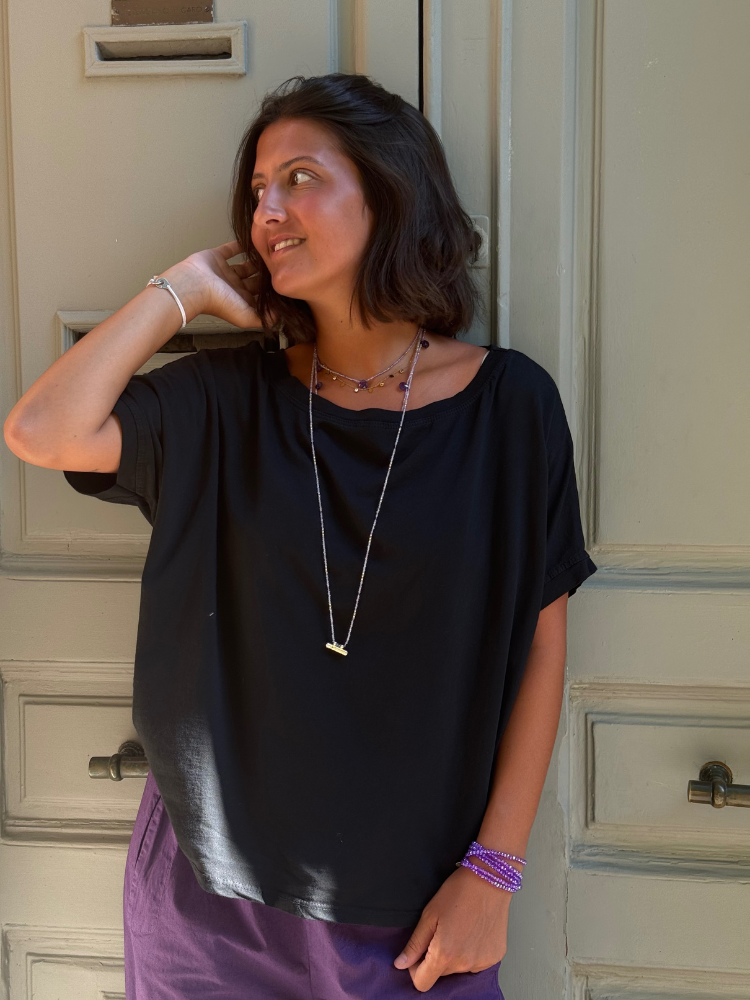 T-shirt PAUL noir