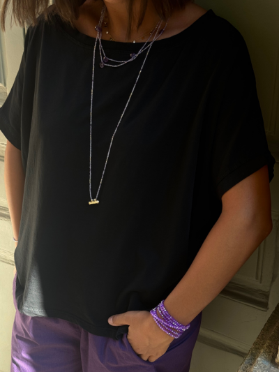 T-shirt PAUL noir