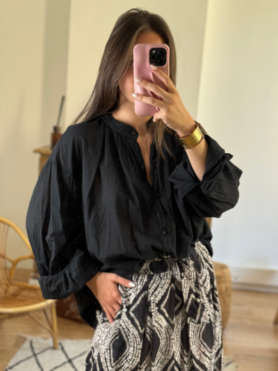 Chemise JOHANA noir