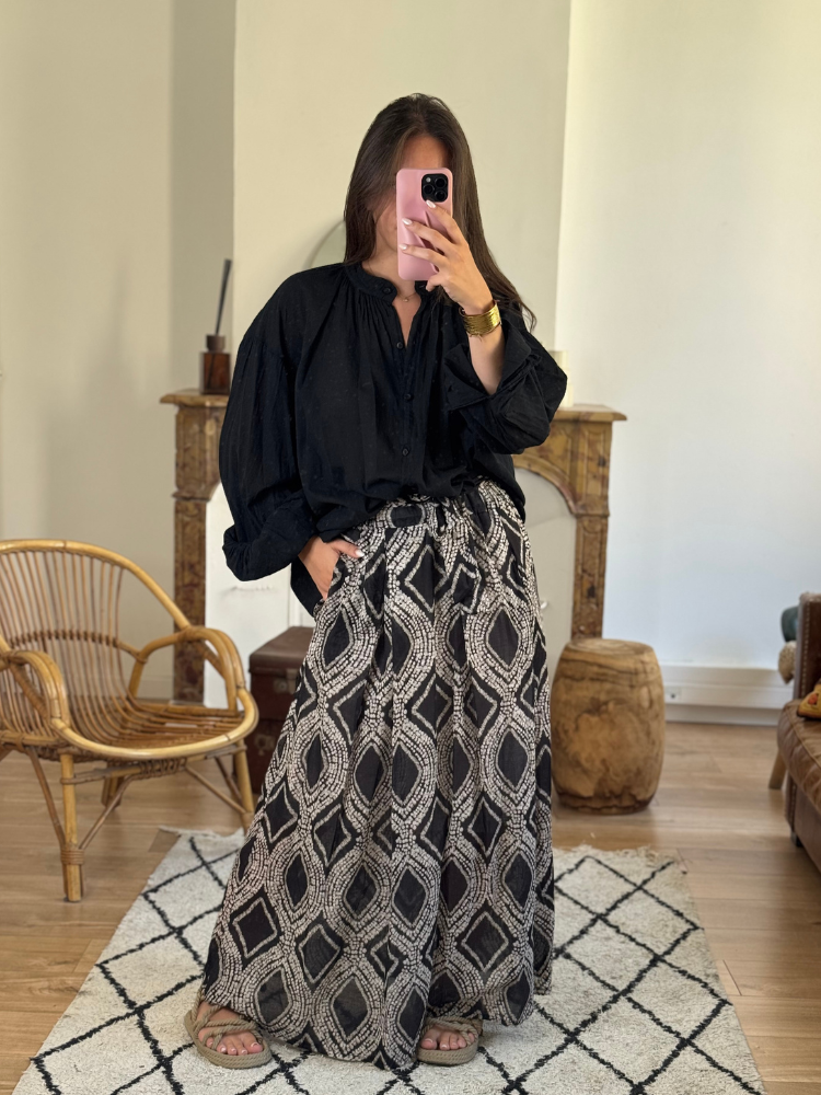 Chemise JOHANA noir