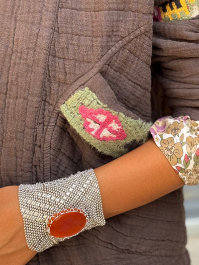 Manchette OSIRIS cornaline 2