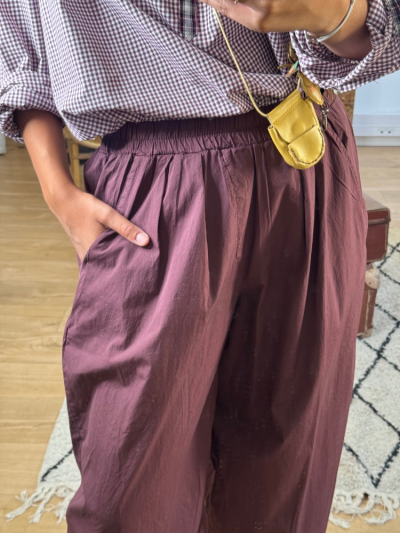 Pantalon NILA prune