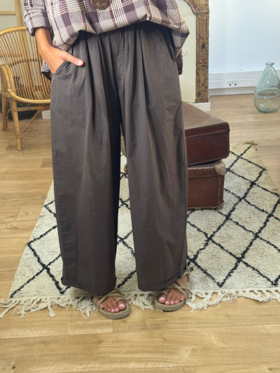 Pantalon NILA choco