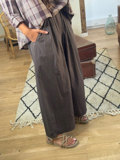 Pantalon NILA choco