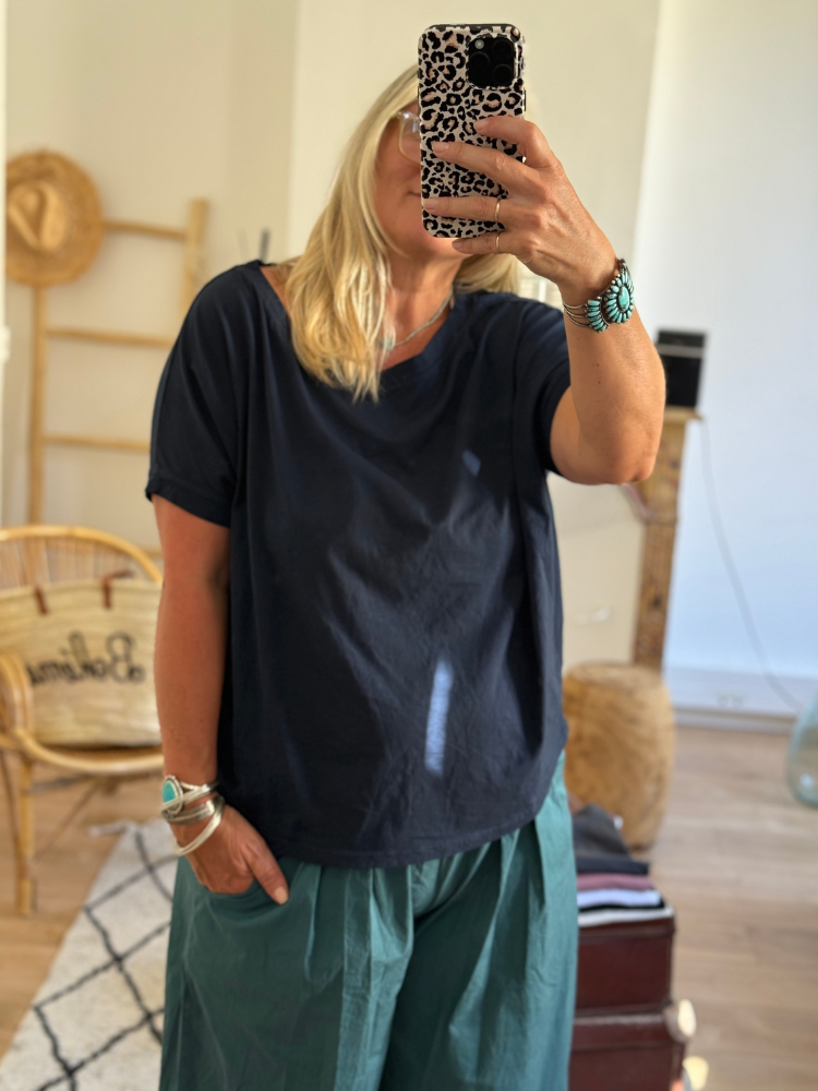 T-shirt PAUL bleu marine