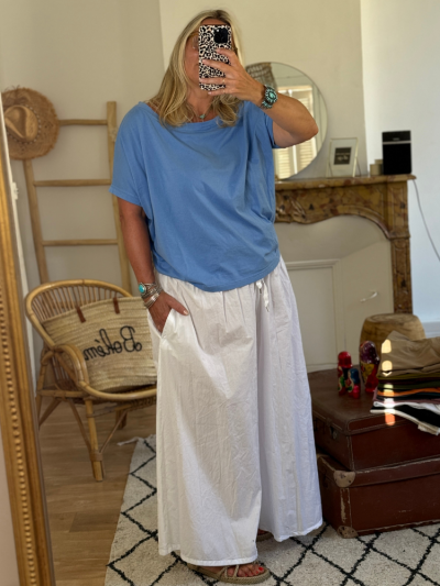 T-shirt PAUL bleu ciel 2