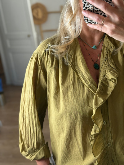 Chemise FLORA plantation 2