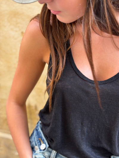 Débardeur CAURY noir 2