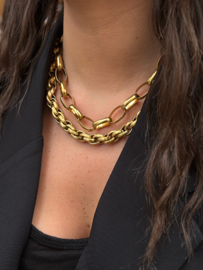 Collier DOLLY doré 2