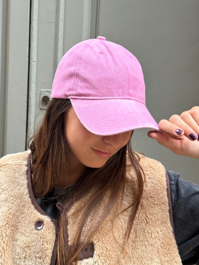 Casquette EMMA rose 2