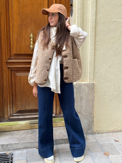 Pantalon THYRA bleu 2