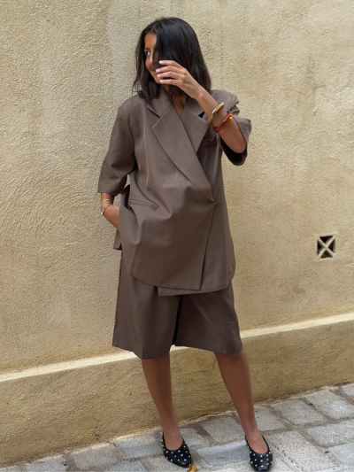 Bermuda NANA taupe 2