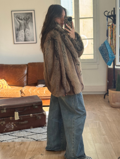 Manteau STACY taupe 2