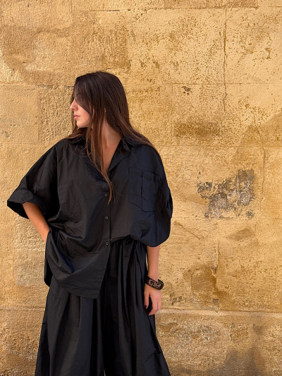 Chemise OPHÉLIE noir
