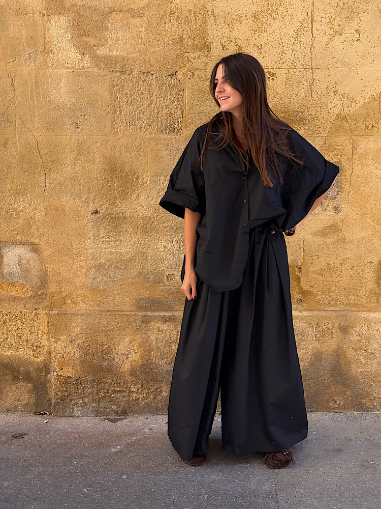 Chemise OPHÉLIE noir