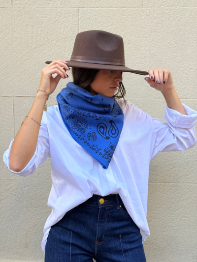 Foulard OLKO bleu