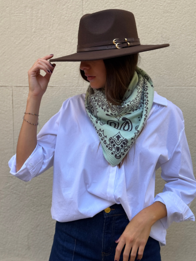 Foulard OLKO turquoise