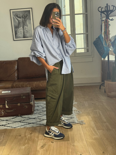 Pantalon ALIX kaki 2