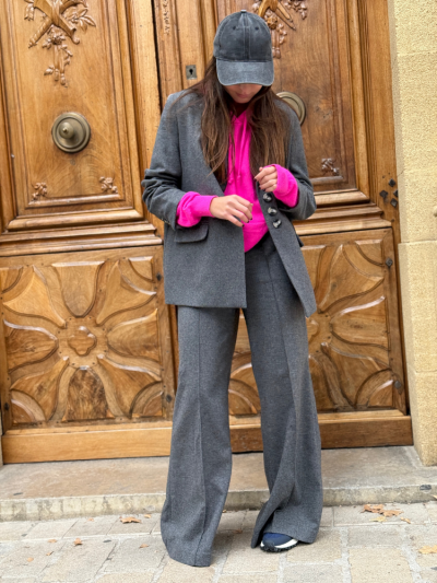 Veste DOS JOLY gris 2