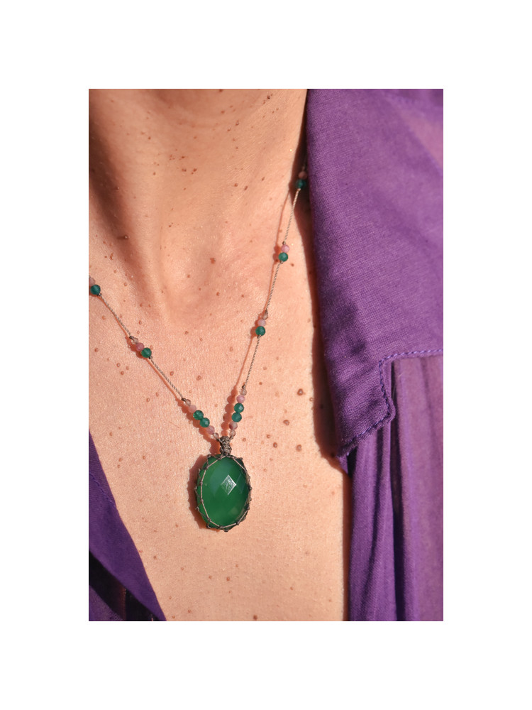 Petit talisman ONYX vert