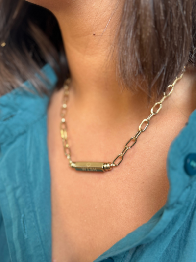 Collier CIOP dorée 2