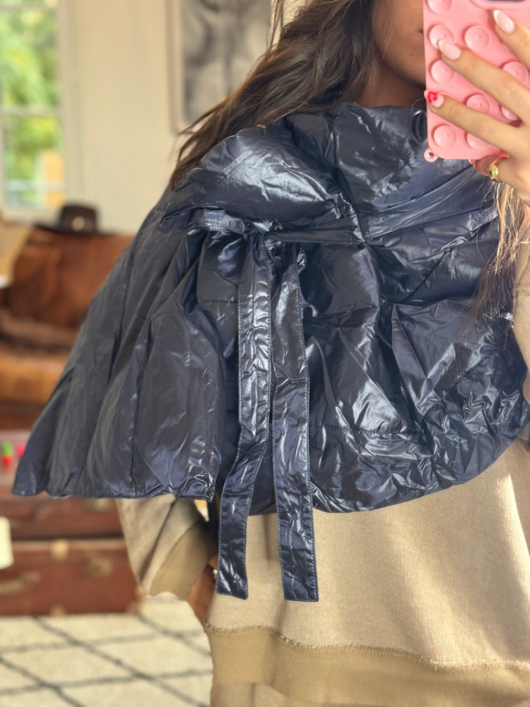 Cols doudoune ELKO marine