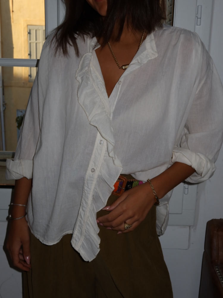 Chemise FLORA écru