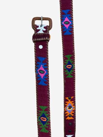 Ceinture LUZ bordeaux 2