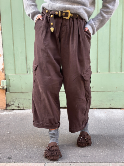 Pantalon ALIX choco