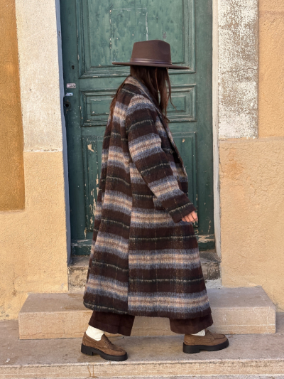 Manteau SOREN marron 2