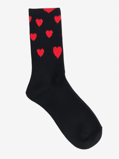 Chaussettes COEUR noir